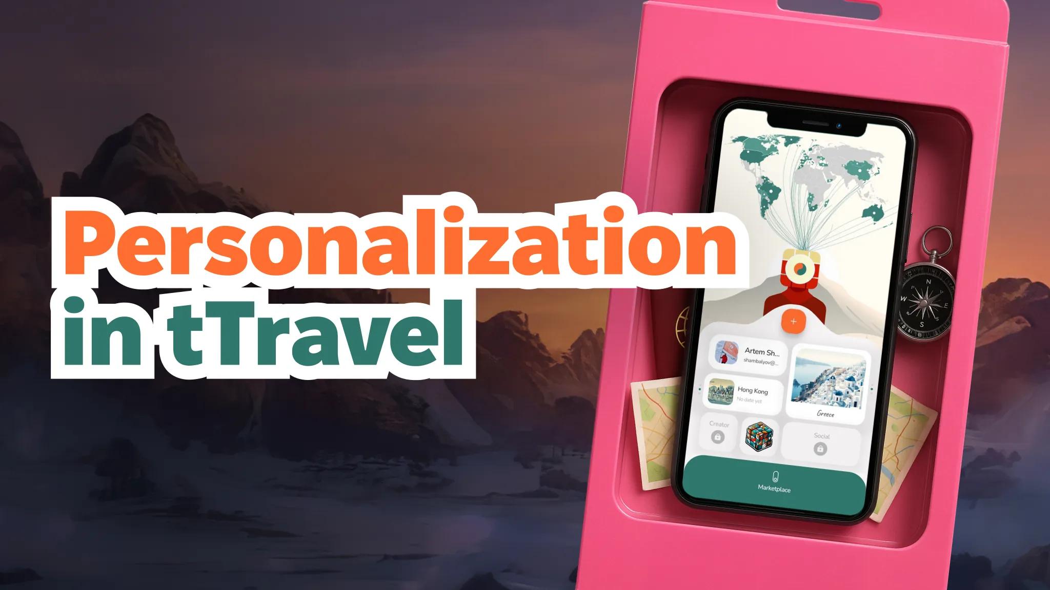 Personalisierte Reise-App-Erfahrung in tTravel
