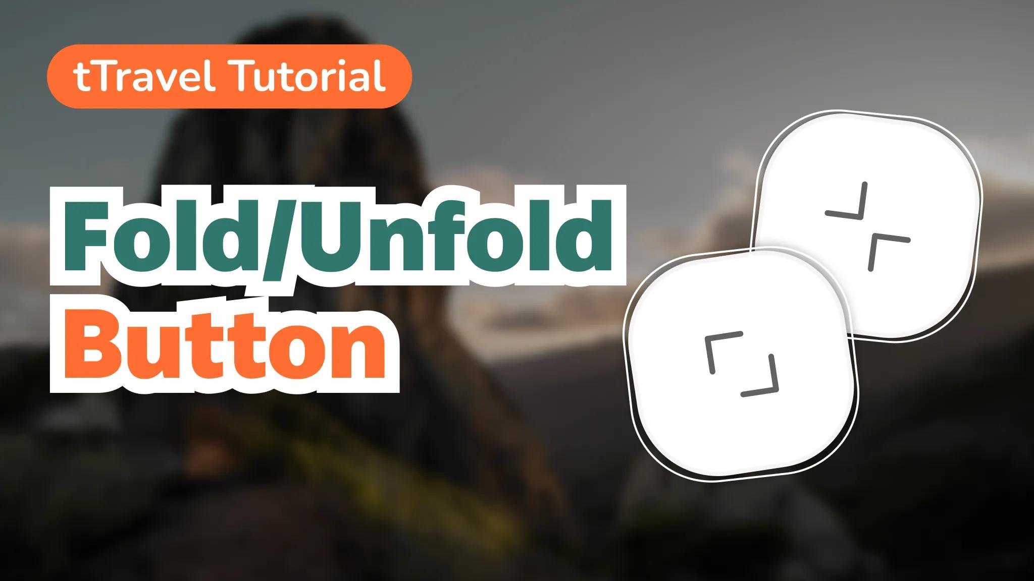 tTravel-Tutorial: Ein-/Ausklappen-Button